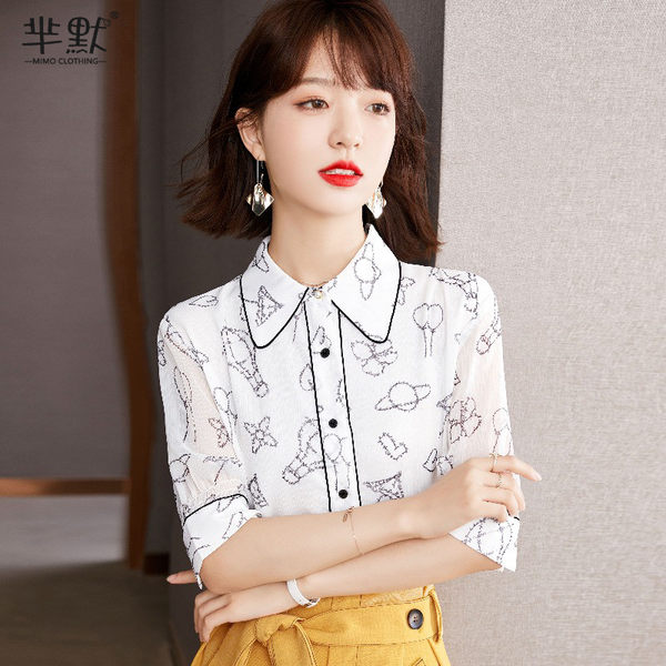 เสื้อชีฟองเกาหลี เสื้อชีฟองสวยๆ