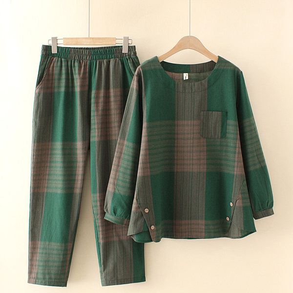 เสื้อลินินสไตล์ผู้ใหญ่ เสื้อคุณแม่ เสื้อผู้ใหญ่ แบรนด์ LININ