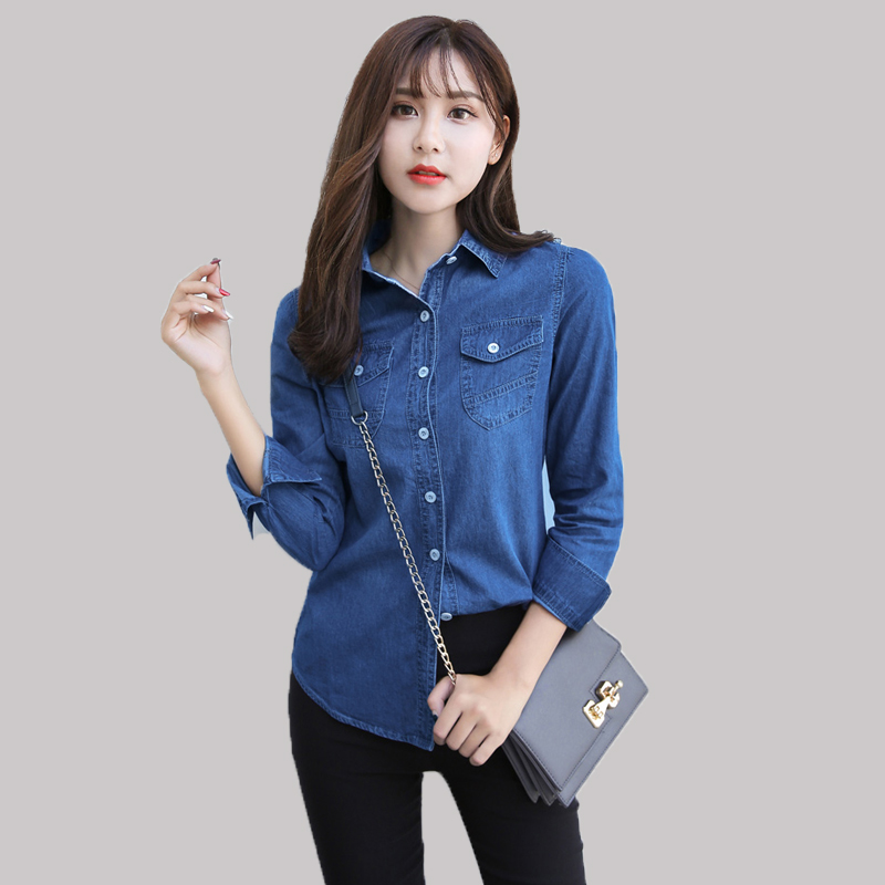 JY22710#เสื้อยีนส์ผู้หญิงเทห์ๆ*ช่วงอก*S:88/M:92/L:96/XL:100/2XL:104/3XL:110