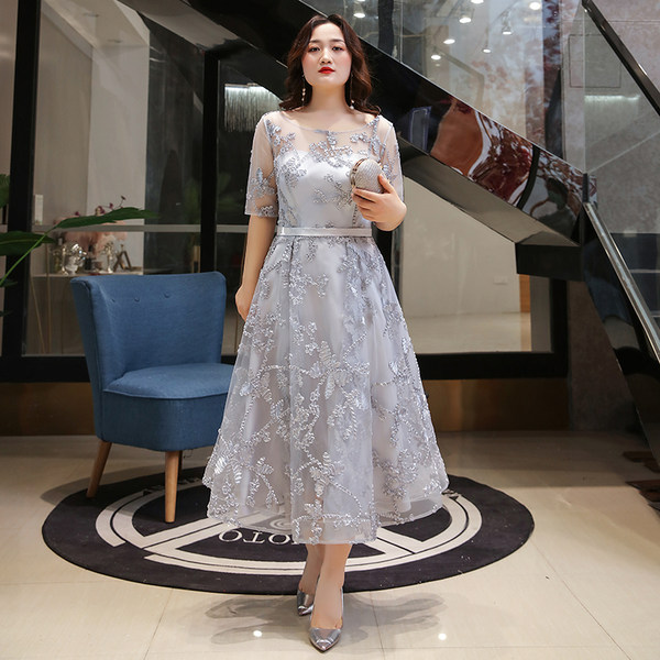 ชุดราตรีคนอ้วน ชุดราตรีไซส์ใหญ่ สาวอวบ ชุดราตรีสาวอวบ ชุดออกงานสาวอวบ ชุดออกงานคนอ้วน