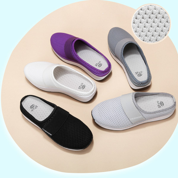 รองเท้าผ้าใบ รองเท้าลำลอง รองเท้าผ้าใบลำลอง รองเท้าแฟชั่นแบบสวม Slipper Shop