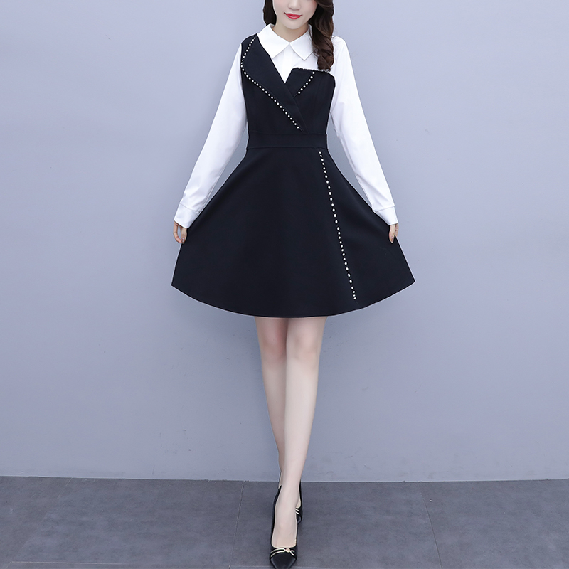 เดรสคนอ้วน มีไซต์ XL-5XL Beautiful Feet Fashion Shoes