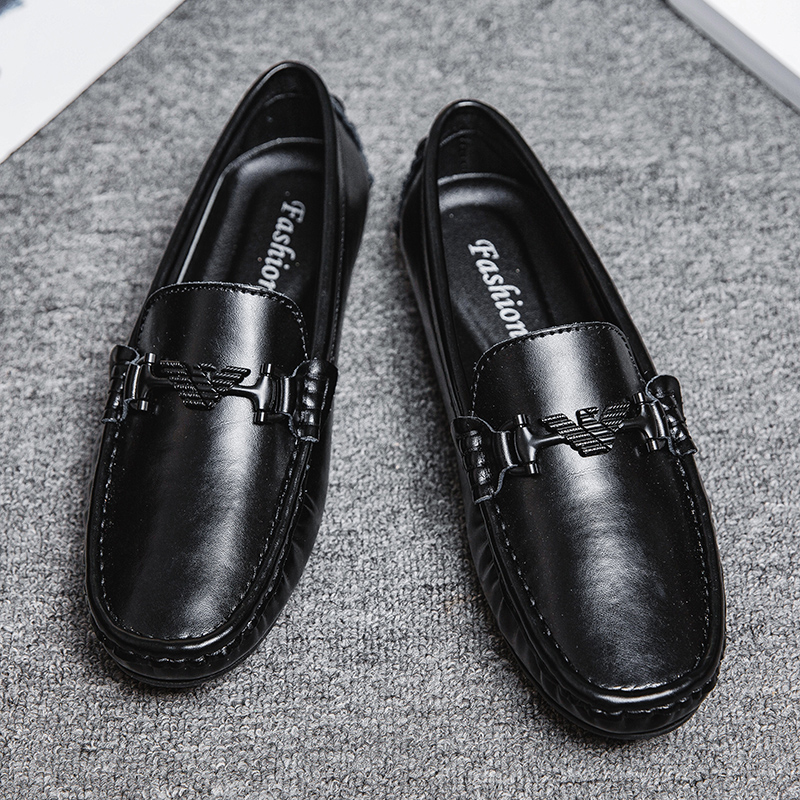 รองเท้าหนังผู้ชาย มีไซส์39-44 รองเท้าโลฟเฟอร์ชาย Slip-On Shoes