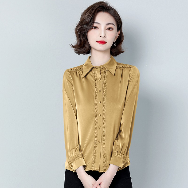 เสื้อเชิ้ต สีพื้นวัยทำงาน