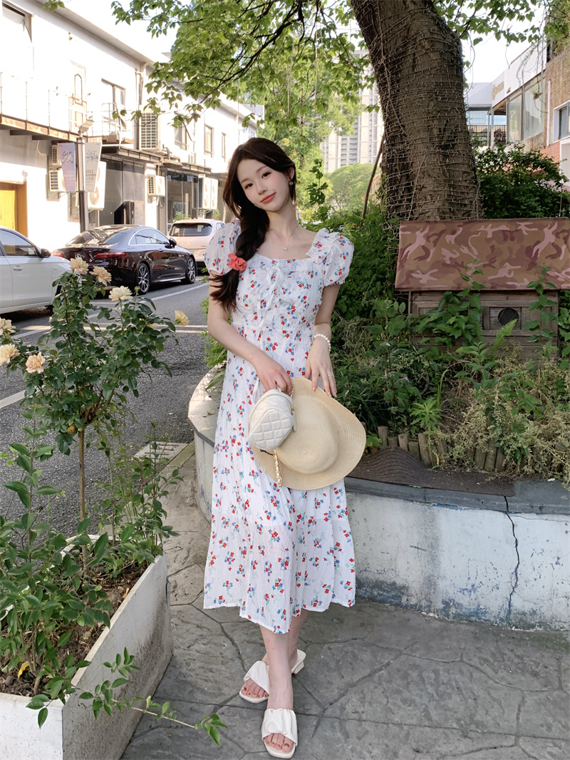 เดรสแขนสั้น มีไซส์ L-4XLอก 38-47 นิ้ว ใส่ได้ทั้งสาวหุ่นดีน่ารักจนถึงสาวอวบพลัสไซส์ จัดส่งฟรี! ทักแชทสั่งซื้อ