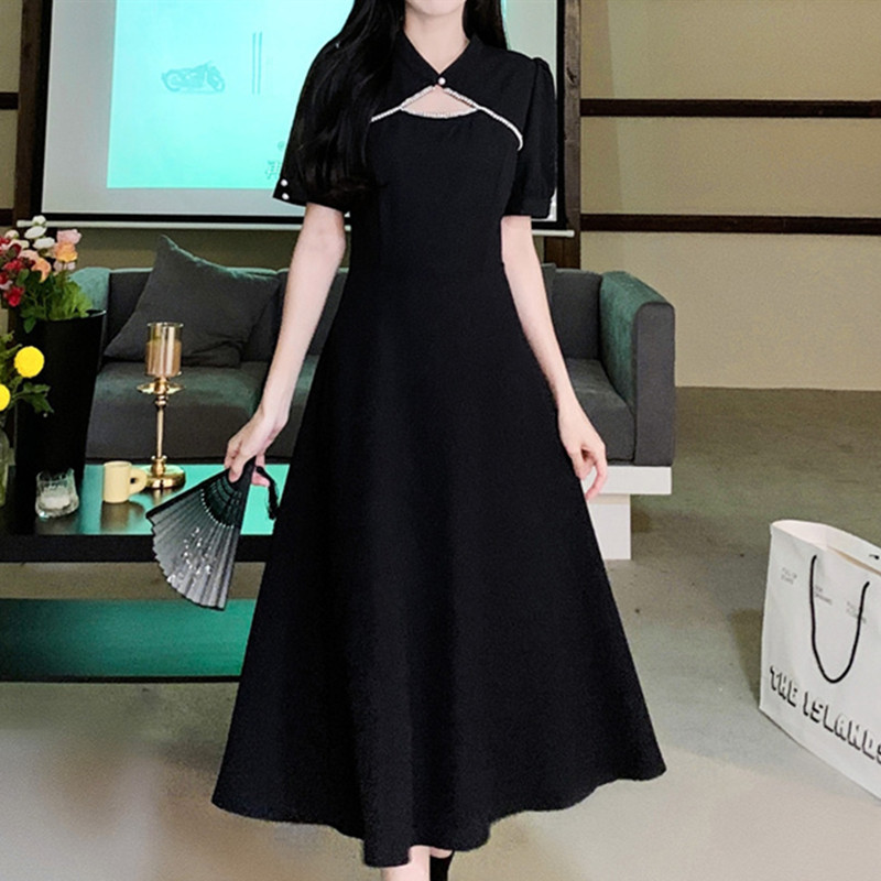 เดรสวัยรุ่น-เดรสคนอ้วนวัยรุ่น L-4XL(อก38-46 นิ้ว)