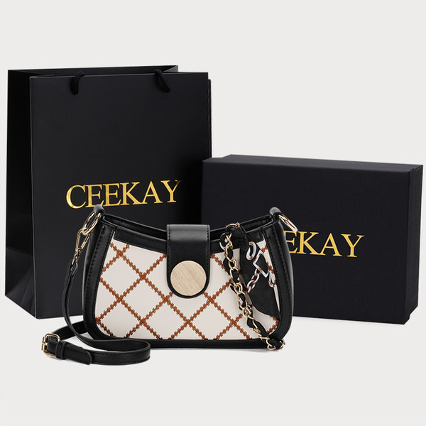 กระเป๋าสะพายข้างเกาหลี กระเป๋าผู้หญิงแบรนด์ CEEKEY