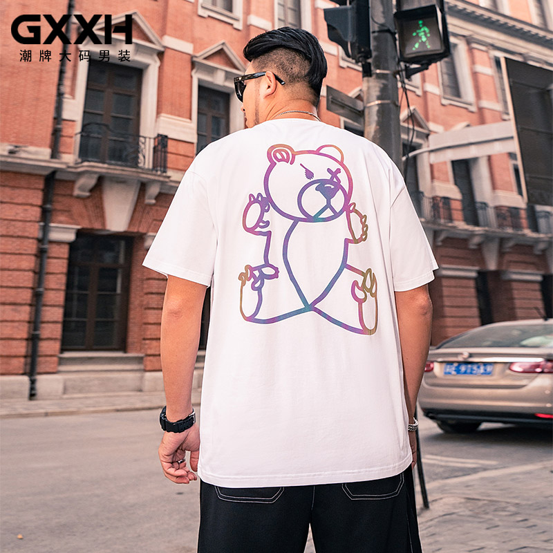 เสื้อยืดผู้ชายอ้วน S-5XL(อกเสื้อ39-51นิ้ว)