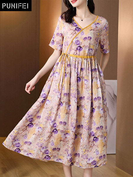 เดรสวัยผู้ใหญ่40-60ปี เดรสคุณแม่ ชุดเดรสทำงานวัยผู้ใหญ่ แบรนด์ MAMA DRESS