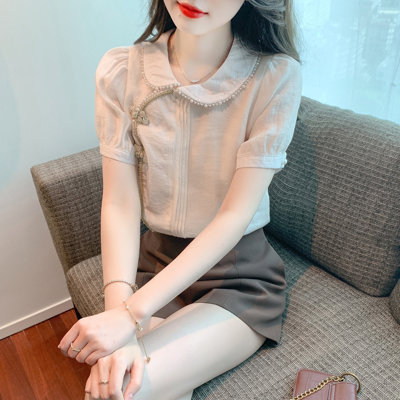 เสื้อเชิ้ตผู้หญิงใส่ทํางาน 390 บาทต่อชิ้น ฟรีค่าจัดส่ง
