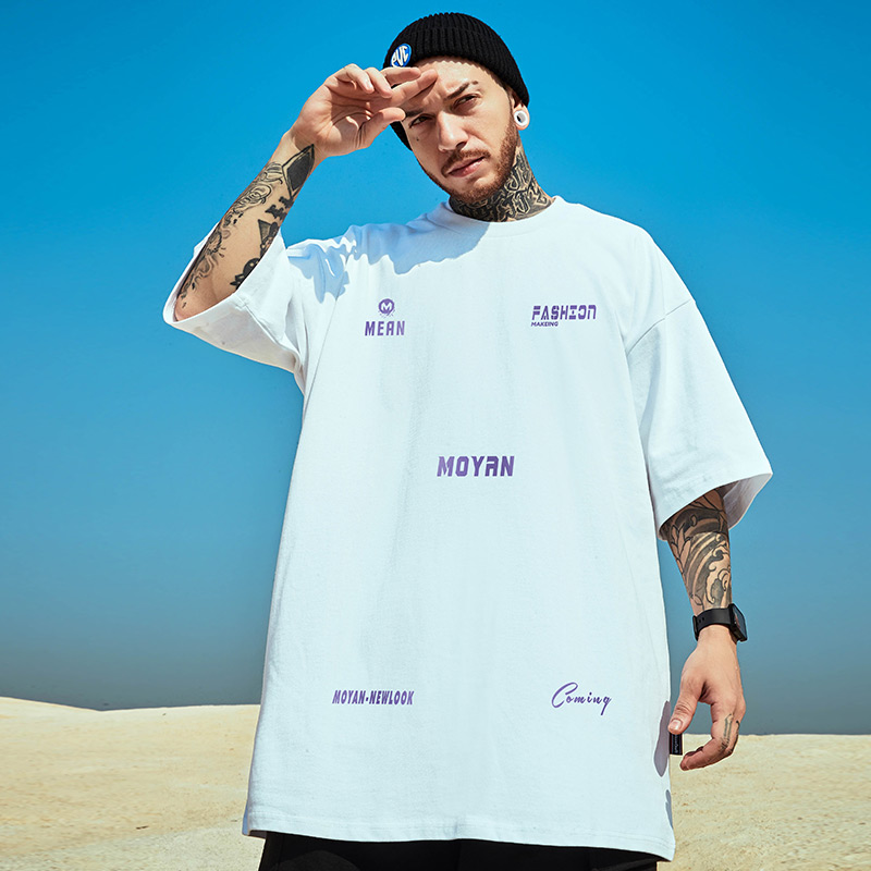 เสื้อยืดผู้ชายอ้วน S-5XL(อกเสื้อ39-51นิ้ว)