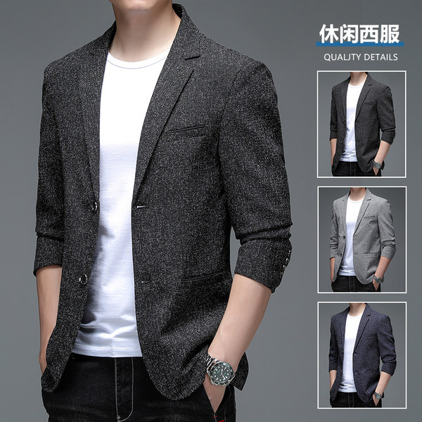 สูท Blazers ผู้ชาย เสื้อคลุมสไตล์สูท สำหรับผู้ชาย