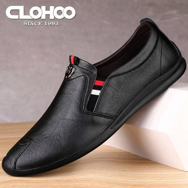 รองเท้าหนังผู้ชาย มีไซส์39-44 รองเท้าโลฟเฟอร์ชาย Slip-On Shoes