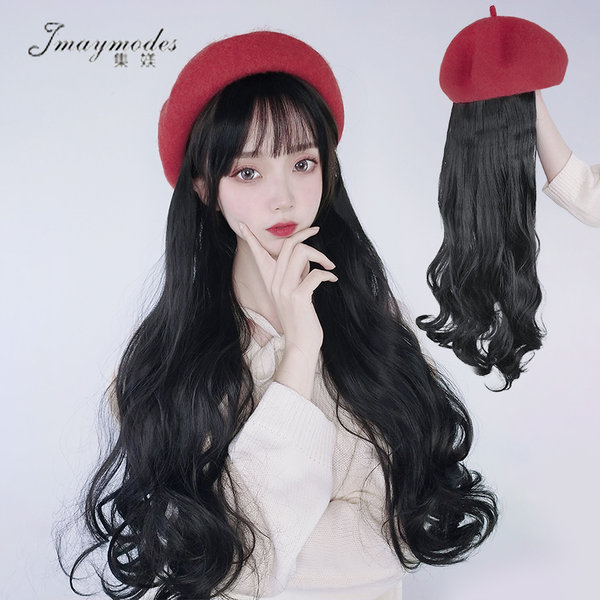 หมวกวิกผม หมวกวิกผมยาว หมวกผมปลอม หมวกวิก BY Jmaymodes