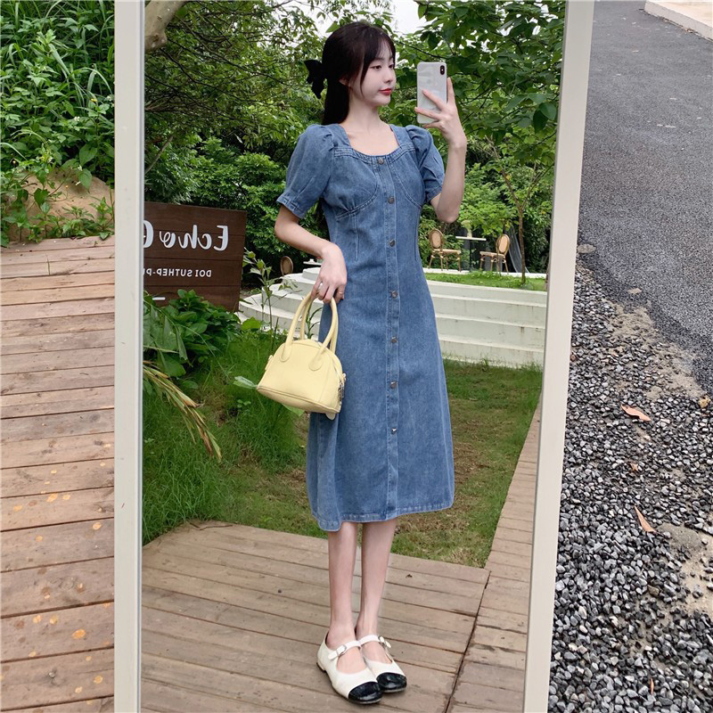 เดรสวัยรุ่น-เดรสคนอ้วนวัยรุ่น L-4XL(อก38-46 นิ้ว)
