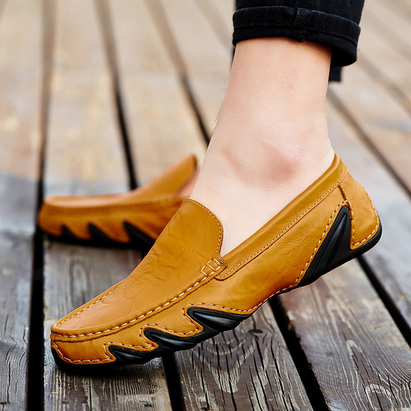 รองเท้าหนังผู้ชาย มีไซส์39-44 รองเท้าโลฟเฟอร์ชาย Slip-On Shoes