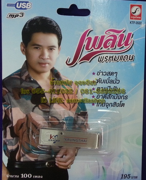 USB+เพลง เพลิน พรหมแดน