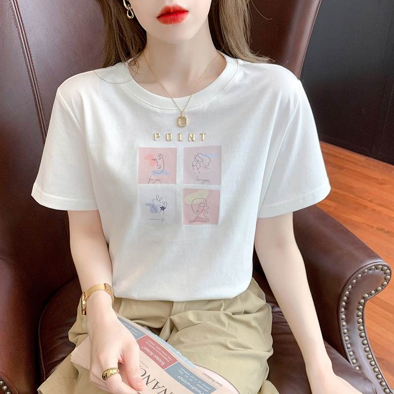 เสื้อยืดวัยรุ่นน่ารักๆ เสื้อวัยรุ่นแขนสั้น เสื้อผ้าวัยรุ่นเกาหลี แบรนด์ Wiyike