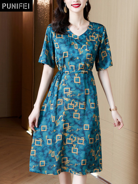 เดรสวัยผู้ใหญ่40-60ปี เดรสคุณแม่ ชุดเดรสทำงานวัยผู้ใหญ่ แบรนด์ MAMA DRESS