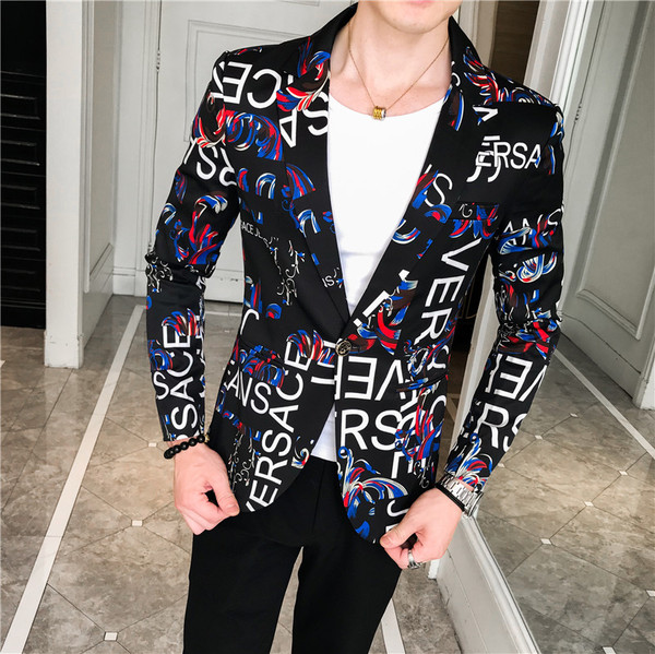 สูท Blazers ผู้ชาย เสื้อคลุมสไตล์สูท สำหรับผู้ชาย