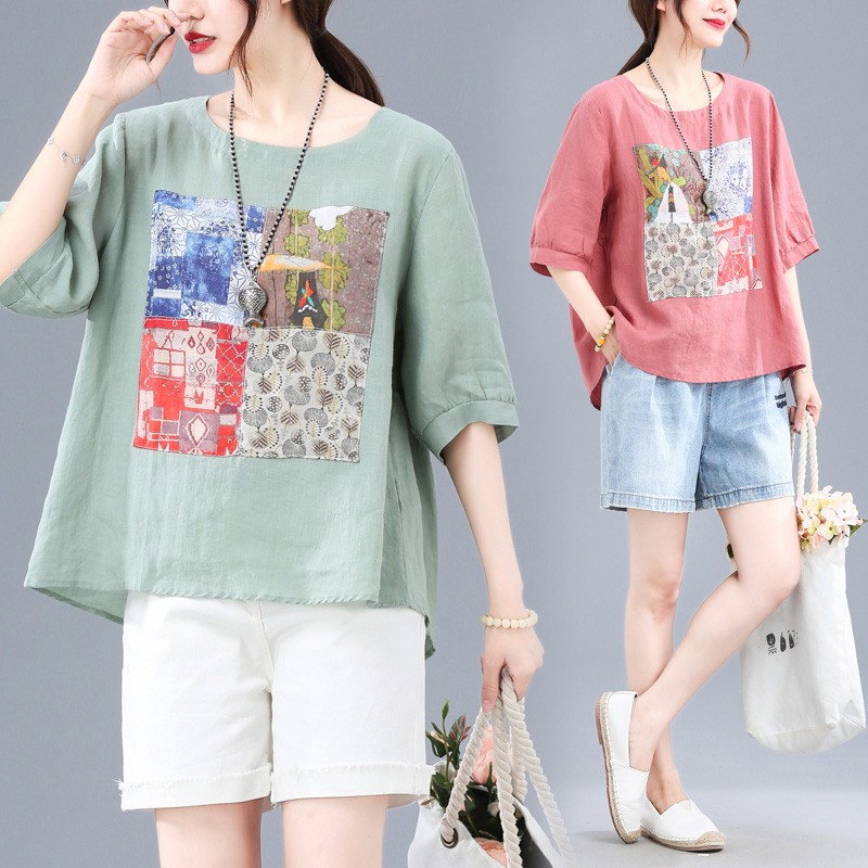 เสื้อลินิน เสื้อผ้าฝ้ายลินิน เสื้อเชิ้ตผ้าลินิน
