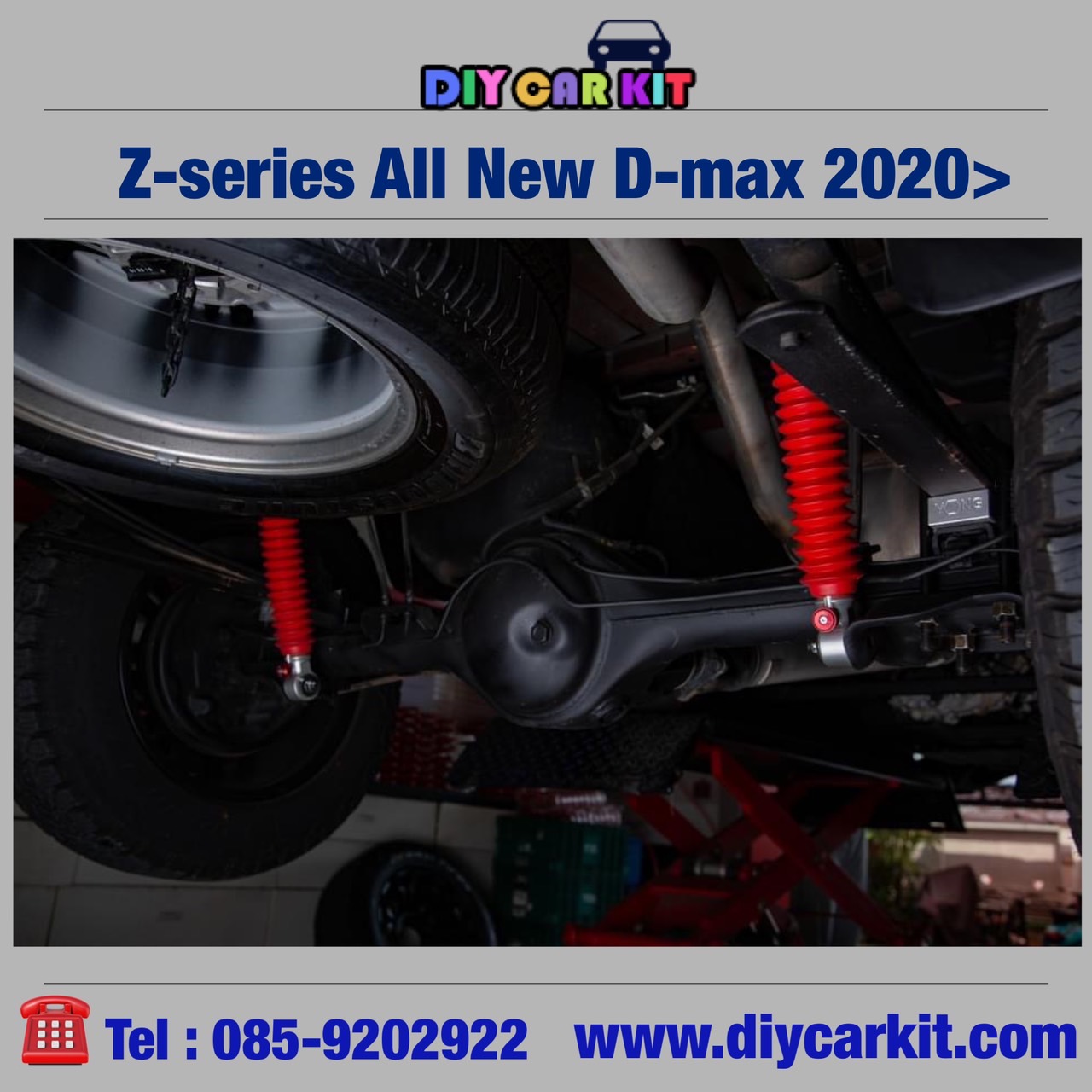 โช๊คอัพ Monotube YSS รุ่น Z-Series รถ ISUZU All New D-MAX ปี 2020 ขึ้นไป Hi-lander / V-Cross