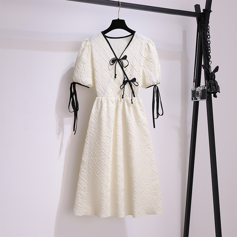 เดรสคนอ้วน เดรสสาวอวบ ชุดเดรสคนอ้วนวัยรุ่น BY PLUS SIZE Girl