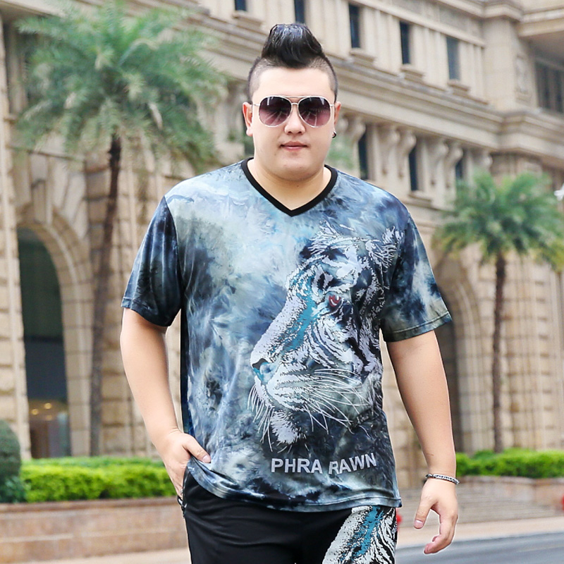 เสื้อยืดผู้ชายอ้วน S-5XL(อกเสื้อ39-51นิ้ว)