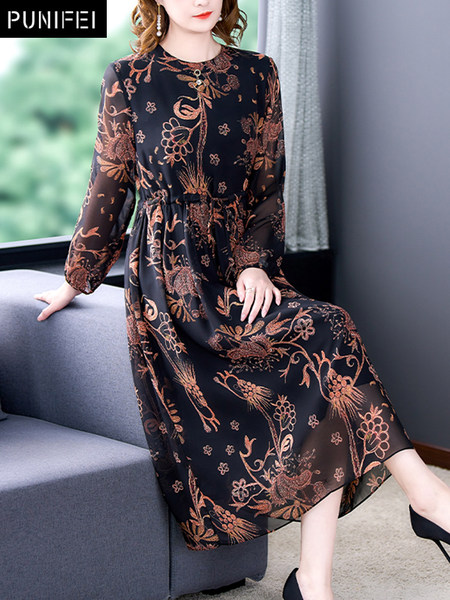 เดรสวัยผู้ใหญ่40-60ปี เดรสคุณแม่ ชุดเดรสทำงานวัยผู้ใหญ่ แบรนด์ MAMA DRESS