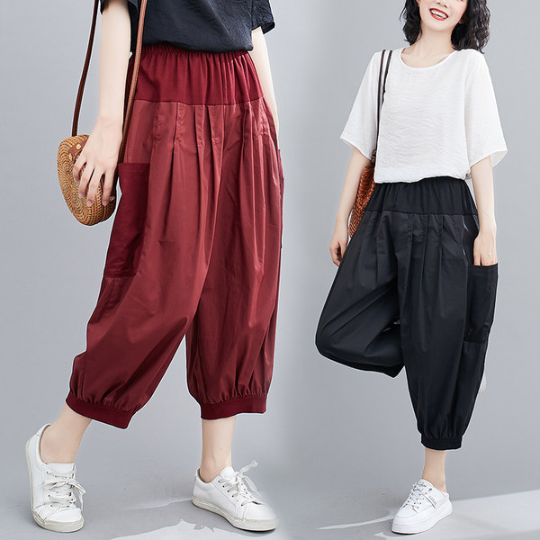 เสื้อลินินคนอ้วน เสื้อทีเชิ้ตคนอ้วนผู้หญิง เสื้อทีเชิ้ตตัวใหญ่ By Literary Plus size