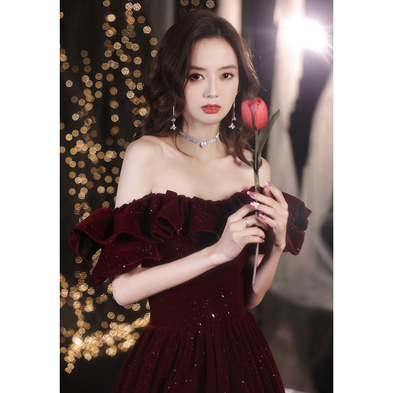 ชุดราตรี ชุดราตรีสวยหรู แบบ ทันสมัย Evening dress