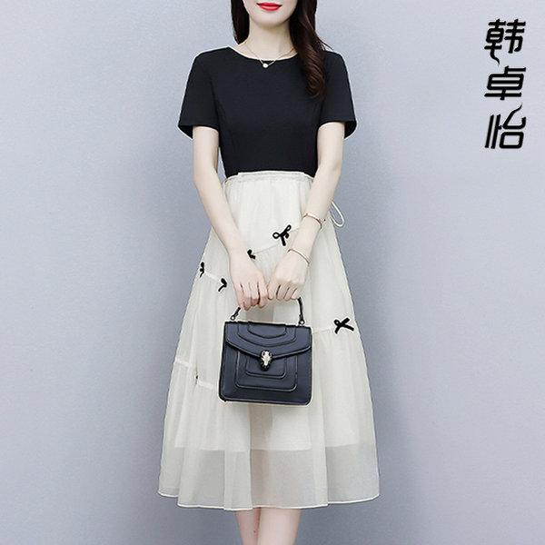 เดรสวัยผู้ใหญ่40-60ปี เดรสคุณแม่ ชุดเดรสทำงานวัยผู้ใหญ่ แบรนด์ MAMA DRESS