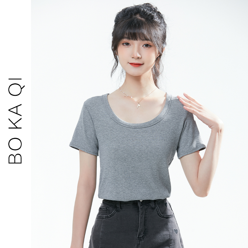เสื้อผ้าวัยรุ่นเกาหลี เสื้อยืดวัยรุ่นผู้หญิง มีขนาด S M L XL