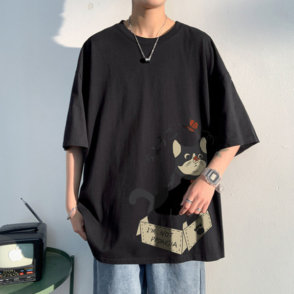 เสื้อยืดผู้ชายอ้วน S-5XL(อกเสื้อ39-51นิ้ว)