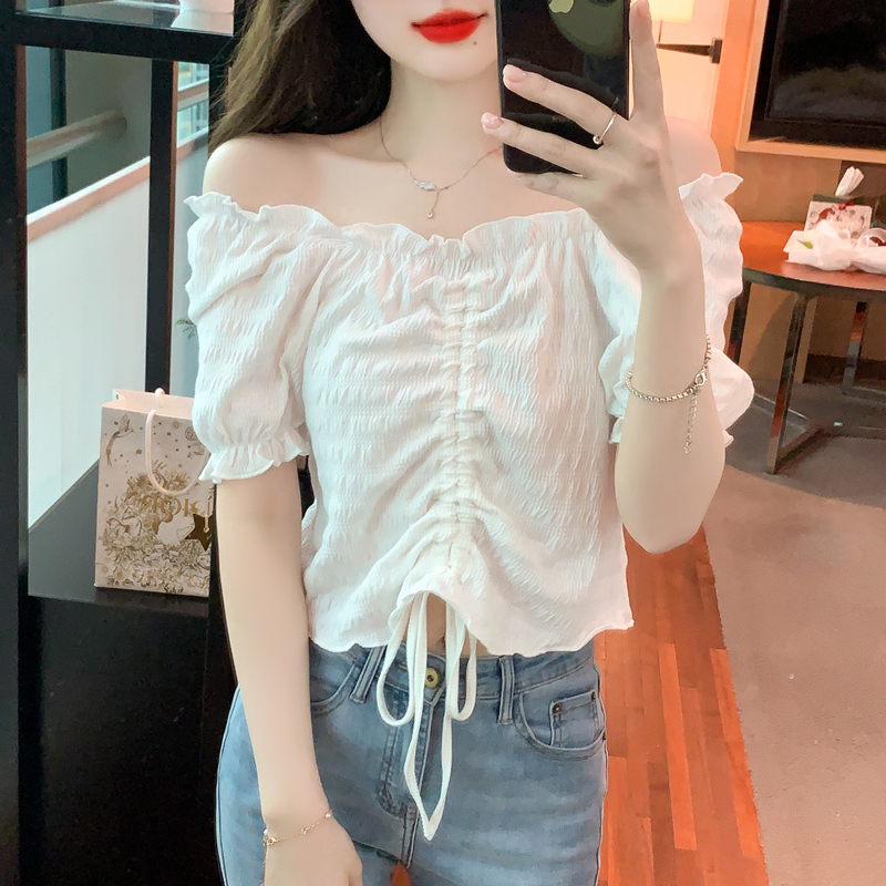 เสื้อผ้าวัยรุ่นเกาหลี เสื้อยืดวัยรุ่นผู้หญิง มีขนาด S M L XL