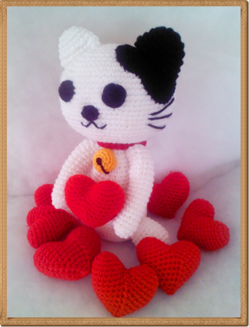 แมวถัก 8 นิ้ว