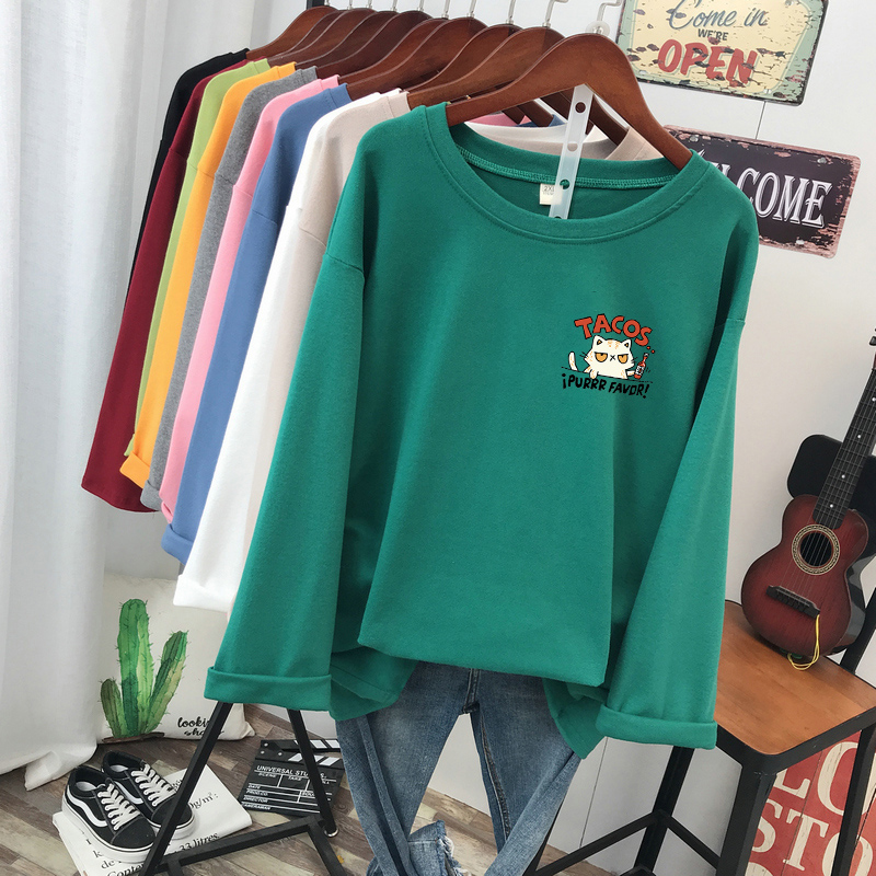 เสื้อยืดคอตตอน สกรีนลายน่ารัก มีหลากหลายสี ส่งฟรีทั่วไทย BY JIMIAO