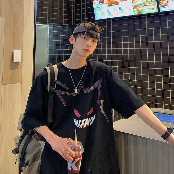 เสื้อยืดผู้ชายอ้วน S-5XL(อกเสื้อ39-51นิ้ว)