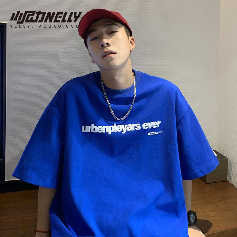 เสื้อยืดคอกลม ผู้ชาย เสื้อยืดผู้ชายเกาหลี เสื้อยืดเกาหลี แบรนด์ NELLY