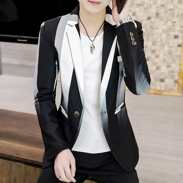 สูท Blazers ผู้ชาย เสื้อคลุมสไตล์สูท สำหรับผู้ชาย