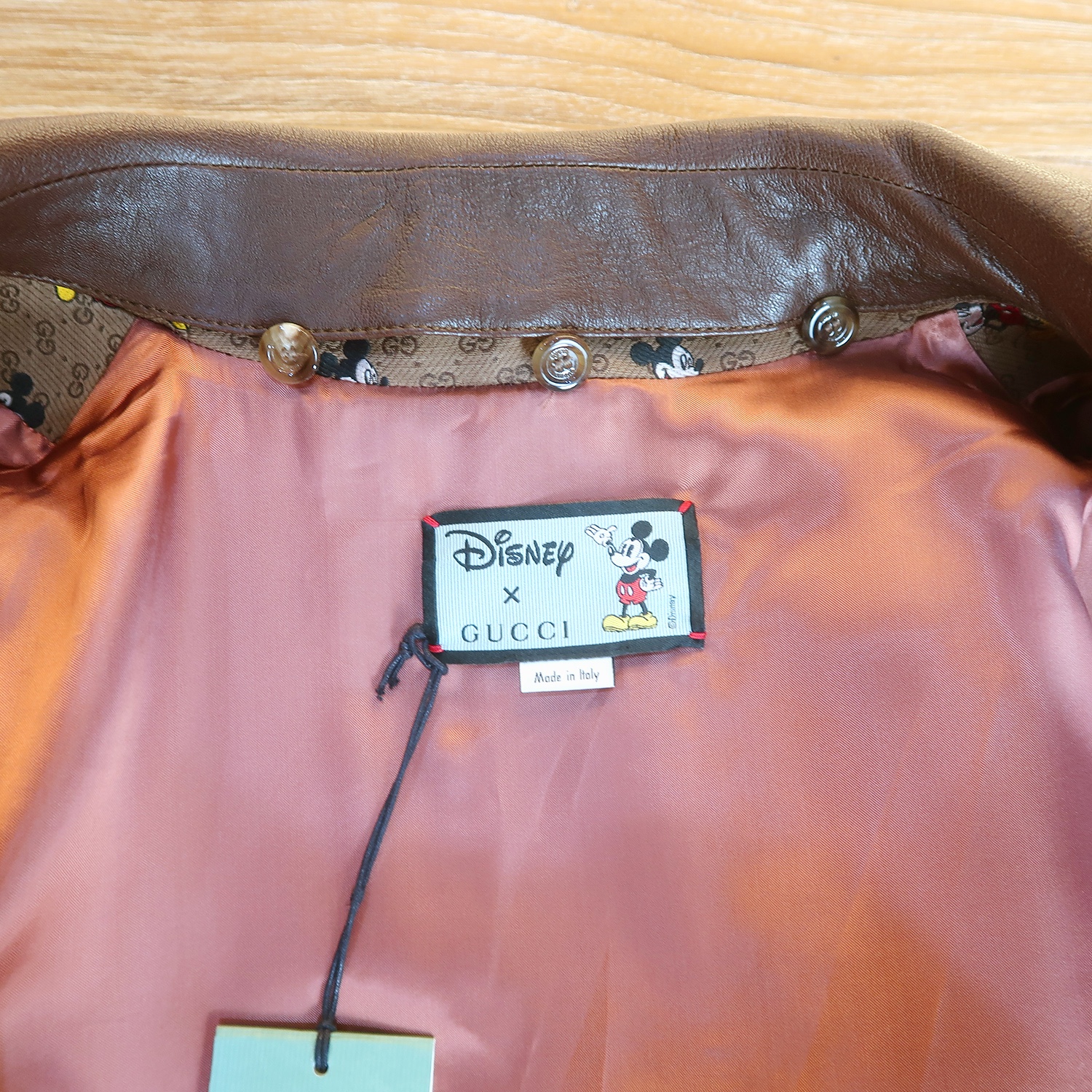 Gucci X Disney GG/Mickey Mouse Oversized Jacket Size 42
