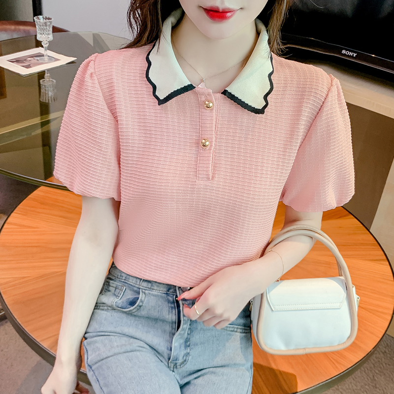 เสื้อผ้าวัยรุ่นเกาหลี เสื้อยืดวัยรุ่นผู้หญิง มีขนาด S M L XL