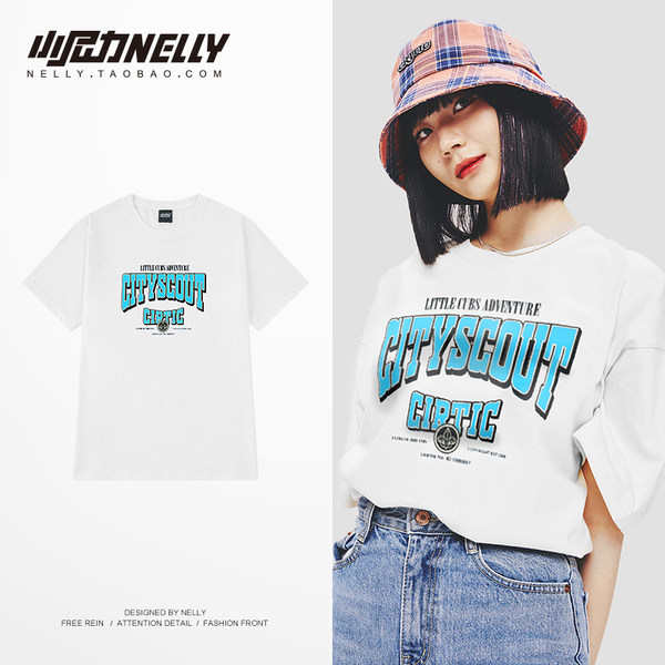 เสื้อยืดคอกลม ผู้ชาย เสื้อยืดผู้ชายเกาหลี เสื้อยืดเกาหลี แบรนด์ NELLY