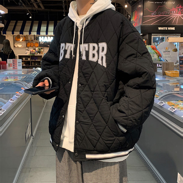 เสื้อแจ็คเก็ตเบสบอล เสื้อคลุม เสื้อแขนยาวสไตล์เกาหลี