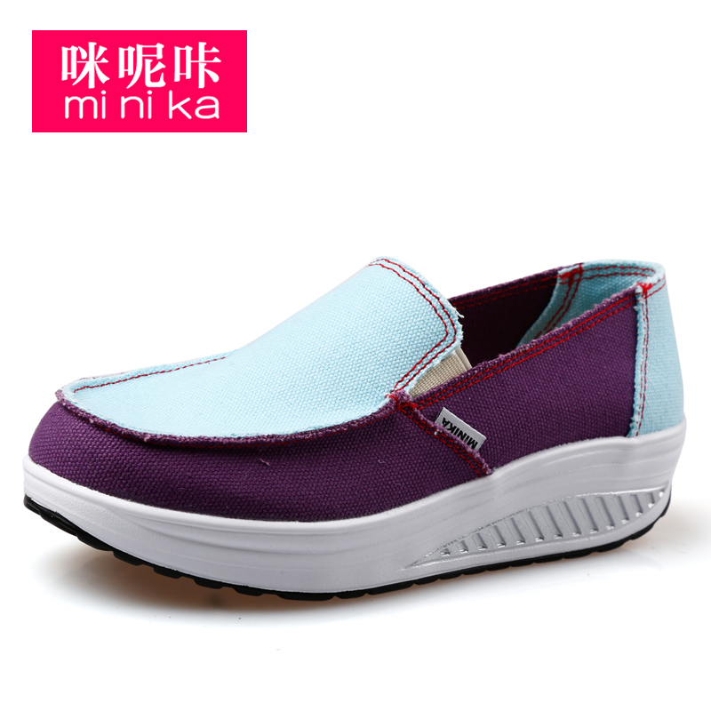รองเท้าผ้าใบ รองเท้าลำลอง รองเท้าผ้าใบลำลอง รองเท้าแฟชั่นแบบสวม Slipper Shop