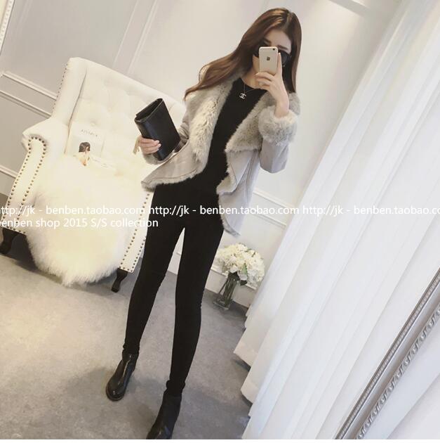 เสื้อโค้ทกันหนาว ทรงสวย ผ้าหนังกลับแต่งขนเฟลอ ด้านในบุขนแกะ สวยเก๋ อุ่นมากกกก พร้อมส่งเลยจ้า งานตามแบบ 100%