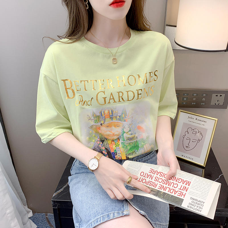 เสื้อยืดวัยรุ่นน่ารักๆ เสื้อวัยรุ่นแขนสั้น เสื้อผ้าวัยรุ่นเกาหลี แบรนด์ Wiyike