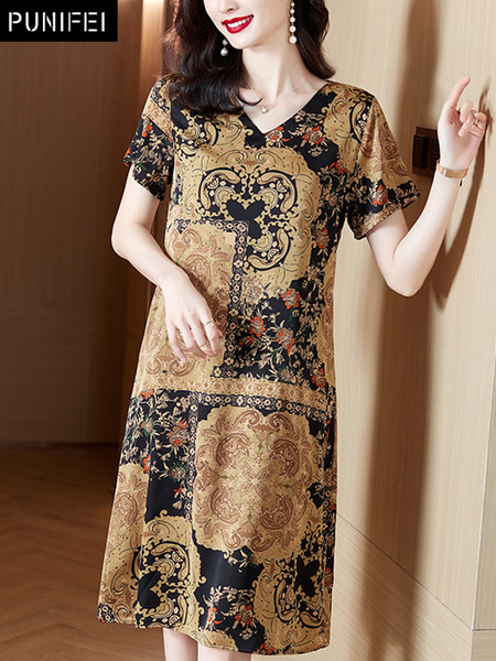 เดรสวัยผู้ใหญ่40-60ปี เดรสคุณแม่ ชุดเดรสทำงานวัยผู้ใหญ่ แบรนด์ MAMA DRESS