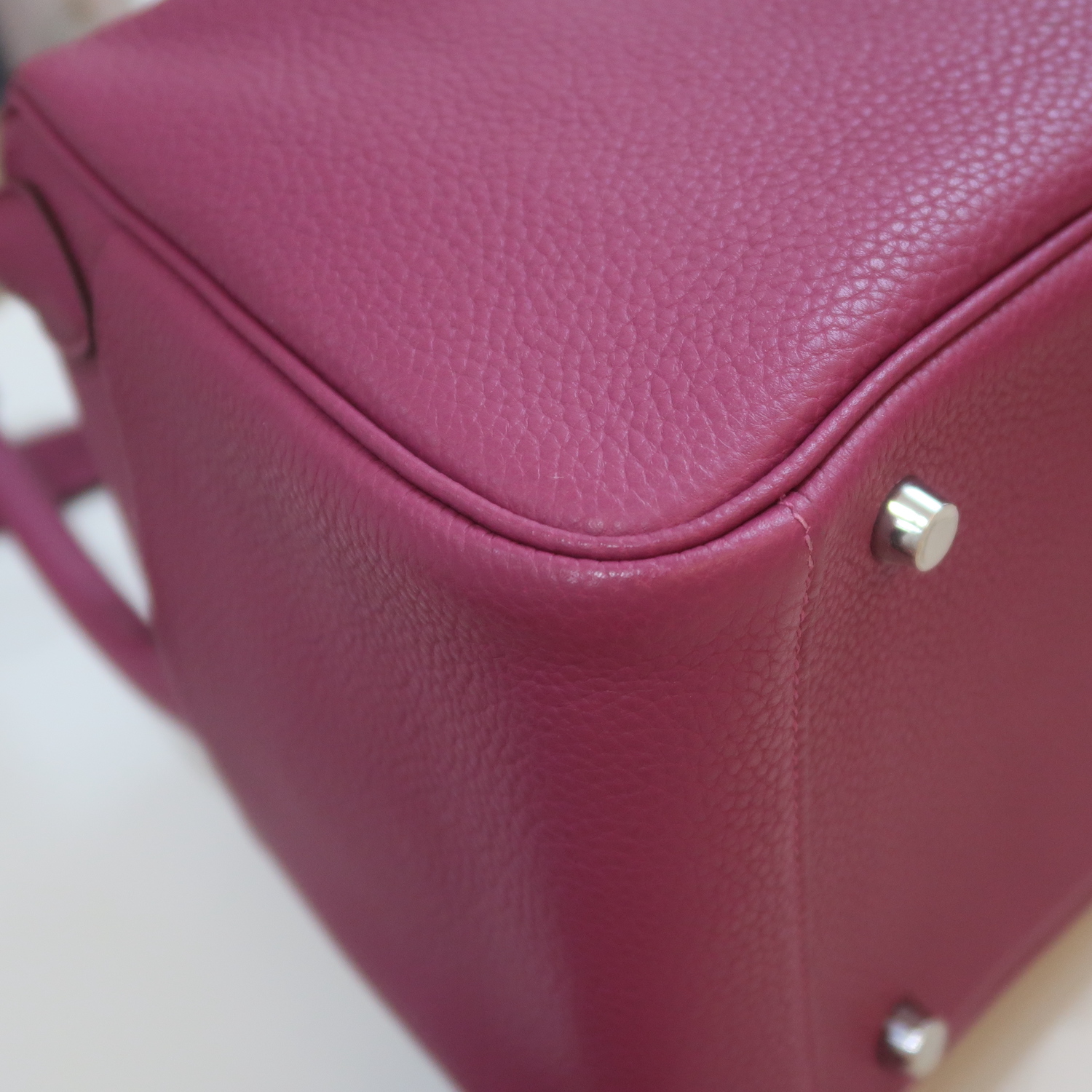 Hermes Tosca Clemence Leather Lindy 30 PHW