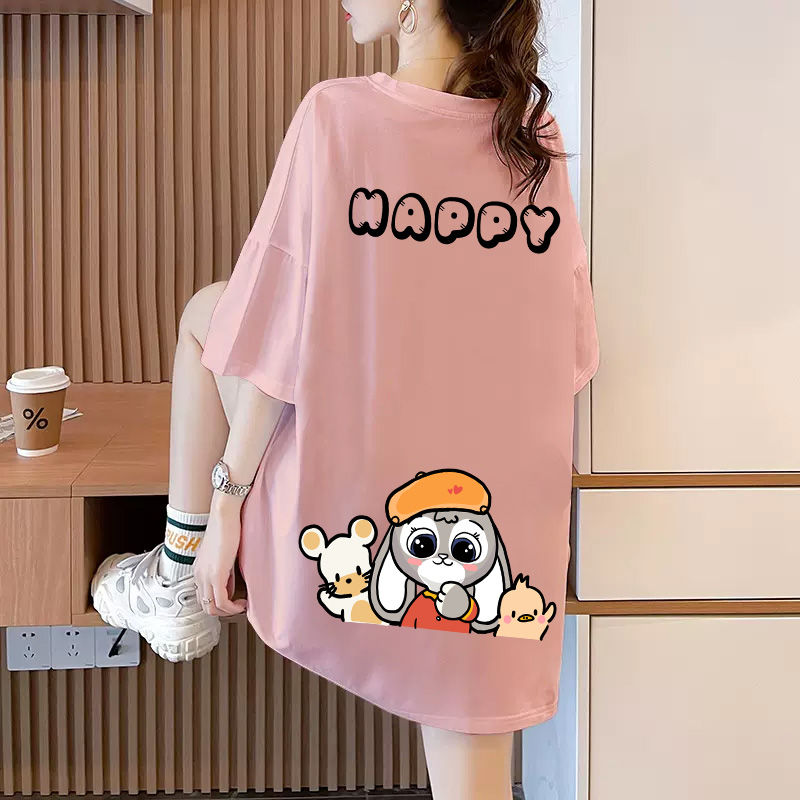 เสื้อยืดคนอ้วนแบบโอเวอร์ไซส์แบบ ulzzang fashion สนใจทักแชท